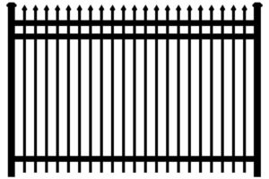 Classic-Spear-Point-Iron-Fence